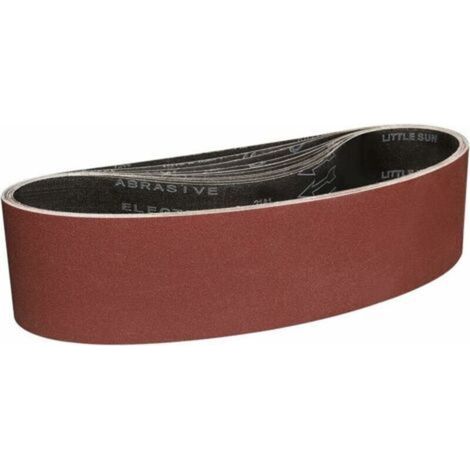 Schleifbänder 100 x 610 mm – 10 Stück Schleifbänder mit Körnung 120 zum Schleifen und Polieren mit einem tragbaren Bandschleifer (1/4)