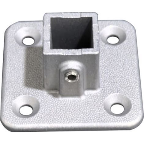 Adaptateur de tube carré en alliage d'aluminium,-30x30 socle (1/2)