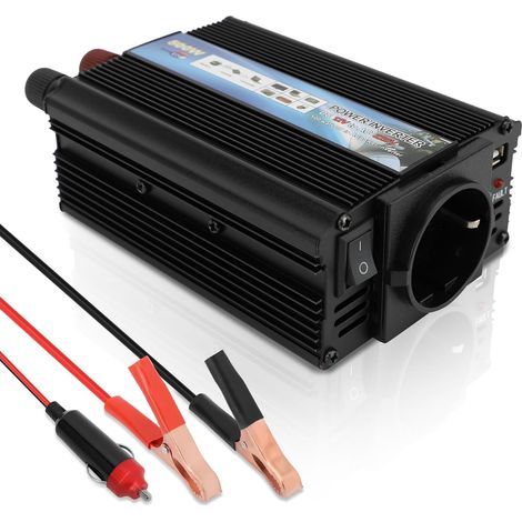 500W DC 12V to AC 220V Inverter Adapter for Car Plug Converters, Inverters and Car Chargers (1/5)