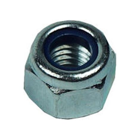 Unifix Class 8 Nylon Insert Nuts P Type DIN 982 BZP - M8