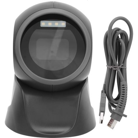 Lot 2D Codeur USB SC-7130-2D Lecteur de Codes-Barres Fixe de Bureau Reconnaissance Automatique Scanner de Caisse (1/5)