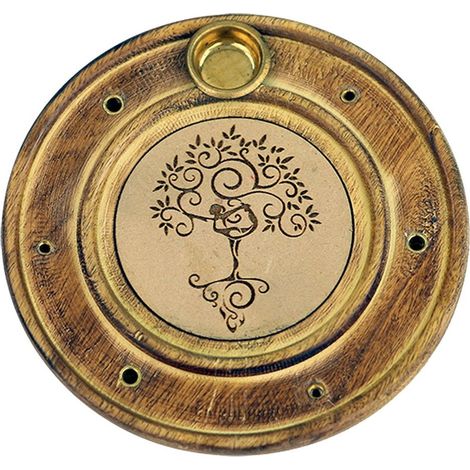 Support à bâtons d'encens Yoga et Arbre
