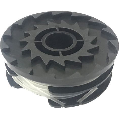 AIDUCHO Lot De 6 Bobines De Rechange Pour Coupe-Bordures - Bobine Reflex Plus À Déroulement Automatique - 6 X 10 M De Fil En Nylon Transparent Et Résistant (1/4)