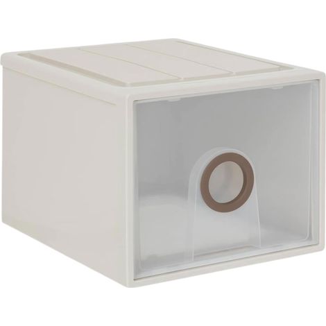 Tiroir Rigide Empilable "Tide'n Stak" 30,5L Beige (1/3)