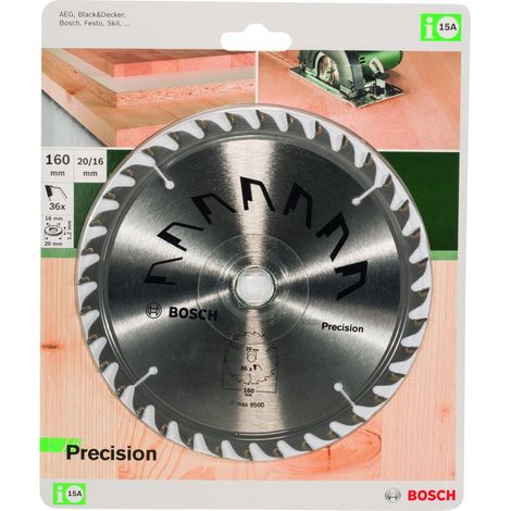 PRECISION Kreissägeblatt Ø 160 mm  BOSCH 2609256856