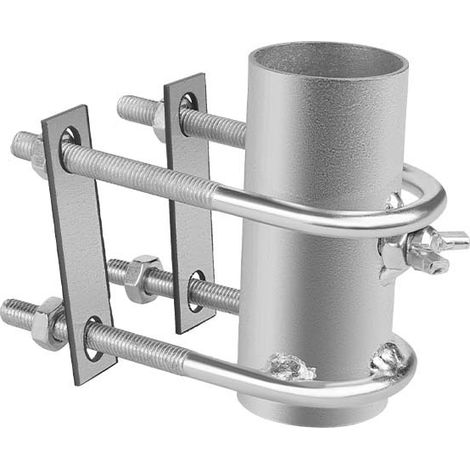 Support de parasol en forme de U pour tricycles – Pince réglable en aluminium, résistant aux intempéries et durable, pour monter en toute sécurité de grands parasols (1/5)
