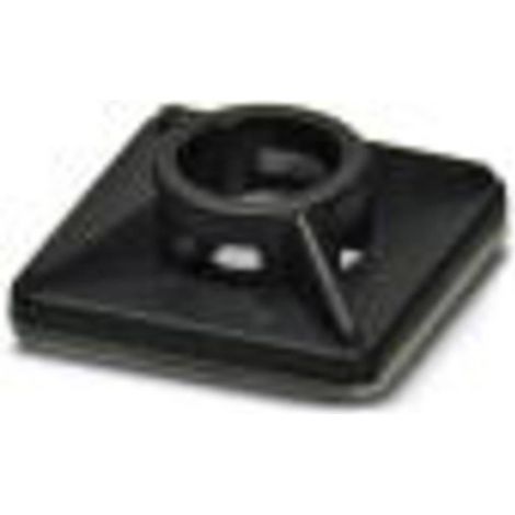Phoenix Contact Soporte de Cable Adhesivo Negro 100 uds