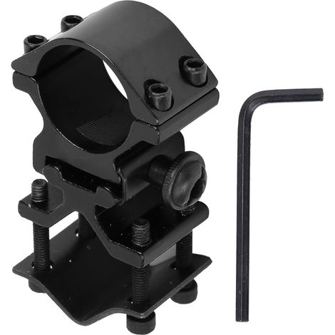 Pince De Montage En Alliage D'aluminium - Pour Lampe Torche Et Télescope 20-50mm - Fixation Rotative Robuste - Lot De 1 (1/5)