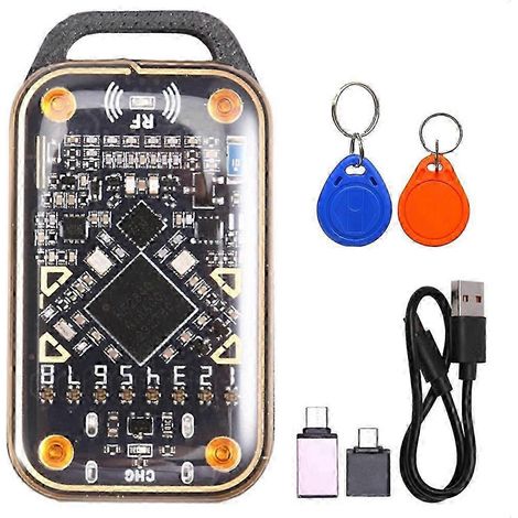 Émulateur de carte à puce RFID double fonction amélioré, lecteur de puce 125 kHz 13,56 MHz, outil de clonage et de copie de porte-clés avec redémarrage et interrogation automatique fdq (1/5)