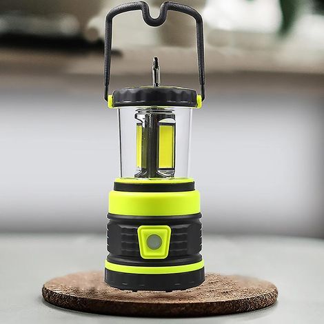 Wiederaufladbare LED-Laterne – Helle, dimmbare Campinglampe mit 1500 lm und 360°-Taschenlampe, tragbar und wasserdicht, zum Aufhängen, für Camping, Bastelarbeiten und andere Aktivitäten (1/5)