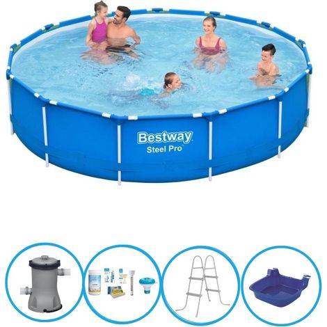 Bestway Steel Pro Rund - 396x84 cm - 5-teilig S22758 (1/5)