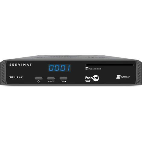 Servimat Démodulador de Satélite Fransat - Sirius4k - Servimat