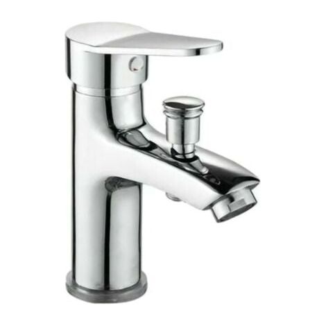 Mitigeur de douche Robinet de douche robinet monotrou à double usage chaud et froid Alliage, (1/4)