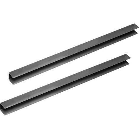 Paire de glissières en inox pour réfrigérateur 9950CF - VIRTUS