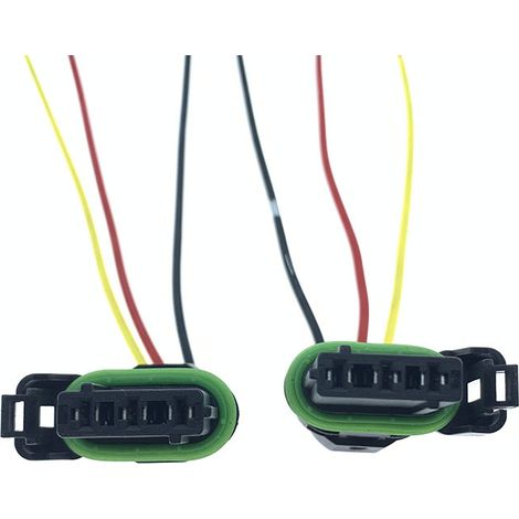 Applicable to the 3P connector of the headlight height adjustment motor wiring harness on Nissan Sylphy and Bluebird cars -- JB1764-3P