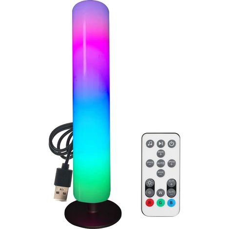 Intelligente Dekolampe für den Desktop-TV-Hintergrund, mit RGB-Ambientebeleuchtung und Helligkeitsregler, inklusive Fernbedienung, ideal für Wohnzimmer, Schlafzimmer und Partys. (1/5)