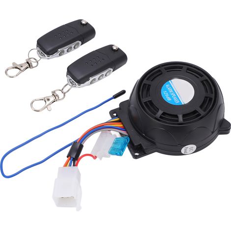 Motorradalarmanlage mit großer Reichweite, Fernbedienung, einstellbarer Sicherheit, einfacher Installation, hoher Empfindlichkeit, Diebstahlsicherung für Motorräder (1/5)