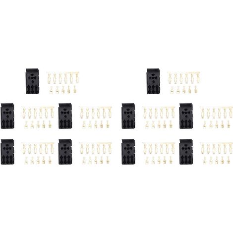 Compatible avec les kits de 10 relais à 3 fusibles pour automobiles, camping-cars et yachts - boîte à fusibles automatique à relais clignotant 4 et 5 broches (1/5)