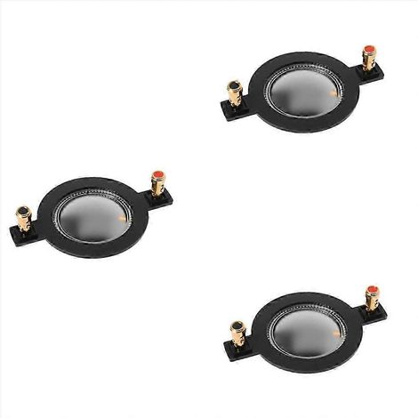 Bobine mobile de tweeter à film de titane de 44 mm, 8 pouces, 50-120 W, aluminium cuivré, lot de 3 pour la réparation et la mise à niveau des haut-parleurs haute fréquence (1/5)