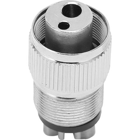 Adaptateur pour pièce à main dentaire haute vitesse en acier inoxydable, convertisseur pour pièce à main dentaire, outil de dentiste 4 vers 2 trous (1/5)