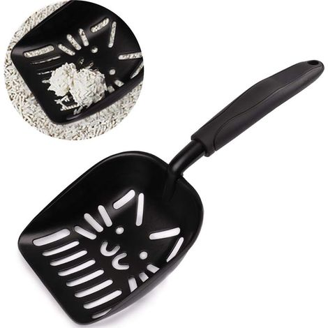 Aluminum Alloy Cat Litter Scoop Non-Stick Durable Anti-Rust Pet Cat Litter Scoop Large Model (1/5)