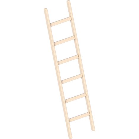 Layher 1052 Holzanlegeleiter 6 Sprossen (1/4)