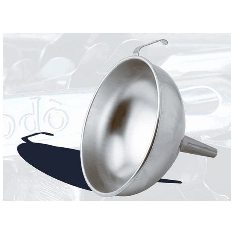 Imbuto da cucina in acciaio inox con manico 14 cm