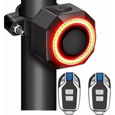Alarm – Nicht spezifiziert – Drahtloses Modell – 2 Fernbedienungen – USB-aufladbar – 7 Empfindlichkeitsstufen (1/4)