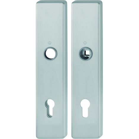 HOPPE® Schutz-Langschildpaar E2221/2210, HT, Edelstahl, 11980825