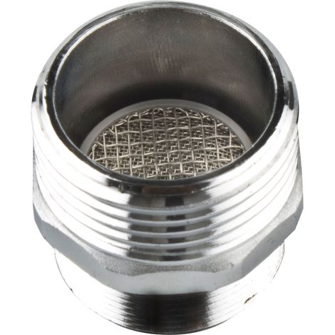 Adaptador Hidrobis M-24 x M-3/4 Blanco Para Grifo (1/2)