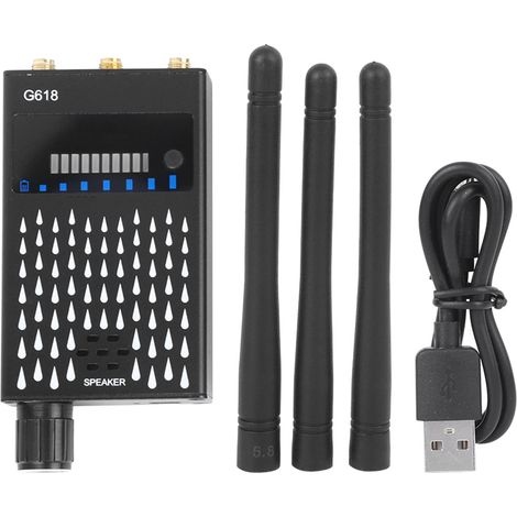 Détecteur GPS professionnel en métal noir G618 pour activités de plein air et loisirs, équipement de détection mobile haute sensibilité (1/5)