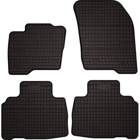 Gummifußmatten für Ford Edge MK2 SUV (ab 2014) – schwarz, passgenau (1/5)