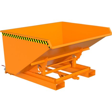 Bauer Südlohn Bac à copeaux S4A 900, peint, orange jaune (1/5)