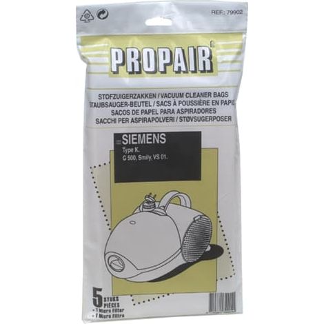 Siemens - sac aspirateur propair type k 5+1mf 79950 - -