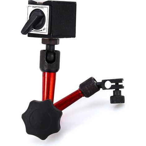 Mini base magnetica, ampia gamma di applicazioni. Utile supporto con base magnetica. Elevata stabilità per l'utilizzo in ambienti di lavoro industriali.