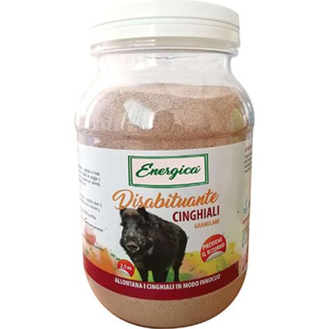 DISABITUANTE CINGHIALE GRANULARE ENERGICA - KG 2,5 - 1 pezzo