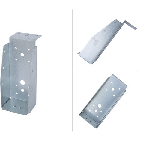 Sabot aile intérieure avec lèvre galvanisé pour poutres de 7,5 x 17,5 cm - Par pièce (1/4)