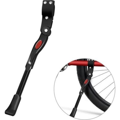 Béquille Latérale Vélo en Alliage d\'Aluminium (1/4)