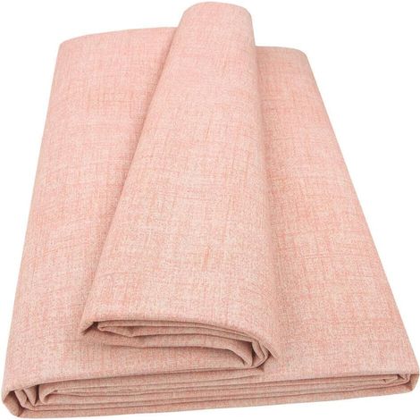 Telo Arredo Copridivano Tessuto Cotone Foulard Copri Letto Divano Poltrona Rosa Pastello - 260x280 cm