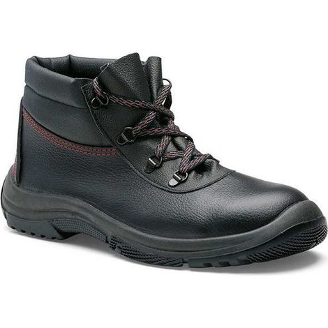 Scarpa alta velocità S3 Pelle crosta pettinata Nero S24 S.39 - 6372 S.39