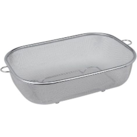 FPLUS colador escuridor c/patas 24.5 cms. , Sus patas permiten una sujeción óptima en cualquier tipo de superficie.
Fabricado en acero inoxidable.
Malla inoxidable 5 hilos por c