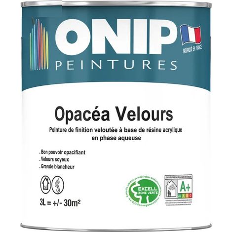 PEINTURE INTERIEURE OPACEA VELOURS 3L - ONIP