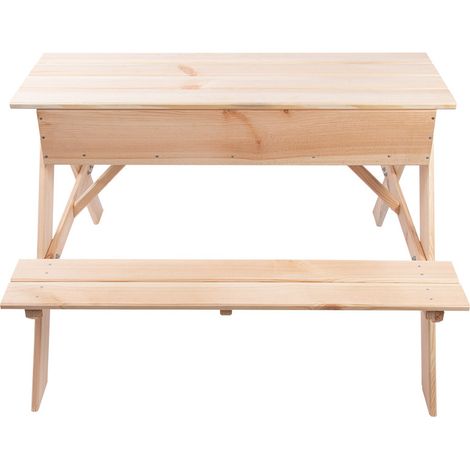 Carré potager pour enfant - L 78,8 x P 40,6 x H 50 cm - Bois - Livraison gratuite (1/5)