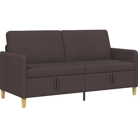 Sofá con almacenamiento Marrón Oscuro 172 x 78 x 87 cm vidaXL