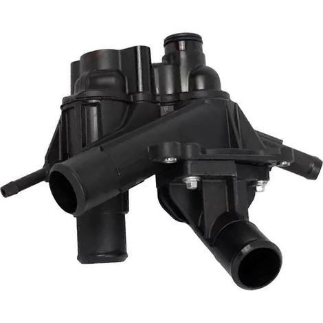 Neu für Expedition 2016–2018: Thermostatgehäuse, Wasserauslass, schwarz (1/5)