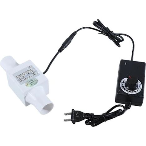 Ventilatore per condotti a velocità variabile da 12 V, adatto per pressurizzazione di riscaldamento e raffreddamento dell'aria - perfetto 25 mm 25 mm 25 mm (1/5)