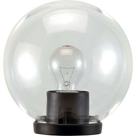 SFERA TRASPARENTE CON PORTALAMPADA 30 CME27