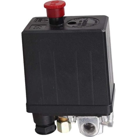 Solide 90-120PSI Pressostat de Pompe de compresseur d'air Soupape de Commande résistant 240V commutateur