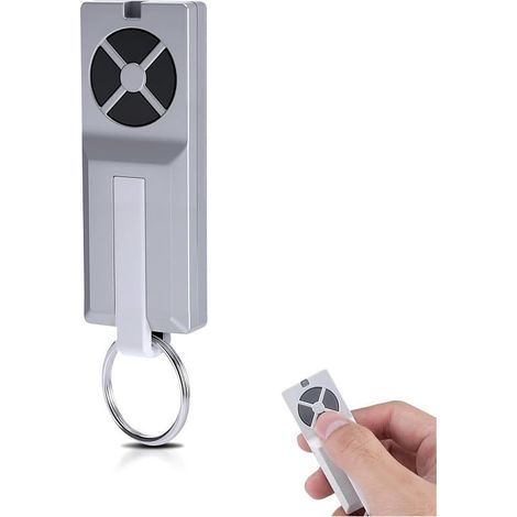 Télécommande 433,92 MHz pour ouvre-porte de garage compatible avec Chamberlain TX4RUNI, émetteur manuel télécommand compatible avec Chamberlain TX2EV TX2REV TX4UNI ML510EV ML700EV (1 pièce) (1/5)