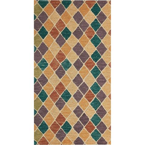 Rug KESKIN Multicolour 80 x 150 cm Wool